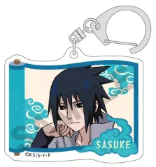 【中古】キーホルダー うちはサスケ(顔アップ) 「NARUTO-ナルト- 疾風伝 トレーディングアクリルキーホルダー」