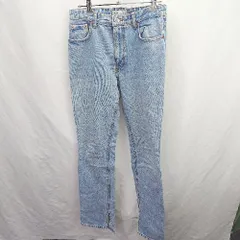 ◇ Θ ZARA ザラ カジュアル系 ストレートジーンズ サイズ36 ブルー系 メンズ E  【1507250007579】