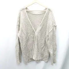 ◇ ⊇ FREAK'S STORE フリークスストア 長袖 カーディガン サイズF グレー系 レディース E  【1409100030853】