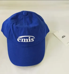 【新品未使用】エミス emis  青キャップ new logo ball cap 帽子 韓国 Korea <22307089> 74
