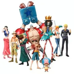 【中古】トレーディングフィギュア 全8種セット+ボーナスパーツ完成品 「超造形魂 ワンピース 麦わらの一味 -新世界編-」