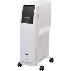 アイリスオーヤマ - アイリスオーヤマ オイルヒーター タイマー付 ホワイト POH-S1208M-W 楽天市場】ヒーター オイルヒーター タイマー付き 省エネ