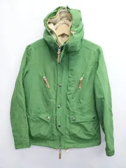 ◇ ⊇ FREAK'S STORE 3WAY 長袖 フリースライナーベストマウンテンパーカー サイズM グリーン メンズ E  【1506250011371】