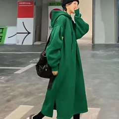 裏起毛 ワンピース パーカーワンピース レディース あったか パーカー ワンピース 裏起毛 マキシ 裏フリース 裏ボア マキシワンピ フーディー フード付き トレーナー スウェット パーカー