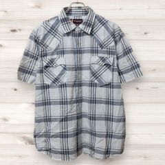 D0299 タウン&カントリー Town&Country 長袖シャツ (L) チェック 総柄 レギュラーカラー 綿/コットン