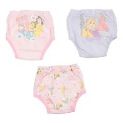 【迅速発送】ディズニー 乳幼児用トレーニングパンツ ミッキー ミニー プー プリンセス トレパン 3層 トレーニングパンツ 3枚組 ベビー 311105306