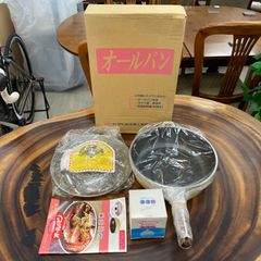 【未使用品】アサヒ軽金属 オールパン IH対応 フタ付 適温計付 平塚店