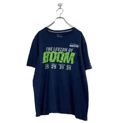 NIKE 半袖 プリント Tシャツ L ネイビー ネイビー 古着卸 アメリカ仕入 a604-7571