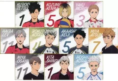 【中古】紙製品 全10種セット 「ハイキュー!!アニメ10周年記念展 全感覚EXHIBITION ミニ色紙コレクション＜B＞」