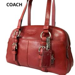 COACH コーチ ハンドバッグ　ミニボストンバッグレザー　本革　12695