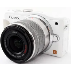 ミラーレス パナソニック Panasonic LUMIX DMC-GF6 レンズキット ホワイト 中古 Wi-Fi搭載 新品SDカード付き 届いてすぐに使える スマホに送れる 自撮 動画撮影