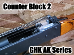 FORTRESS: GHK/AK用 カウンターブロック2 リコイルバッファー