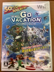 ゴーバケーション ★ Nintendo Wii ソフト 説明書付き
