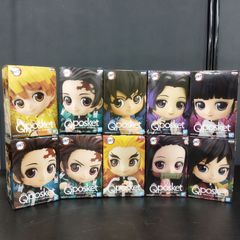 [D14588]귀멸의 칼날 Qposket 10개 세트 슌몬 탄지로 3종, 슌몬 료두자, 쿠리카 낙 카나오, 아내 젠이, 코헤이 이노스케, 토미오카 요시히사, 연옥 안수로, 후나시