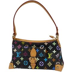 ルイ・ヴィトン Louis Vuitton エライザ ワンショルダー 肩掛け ショルダーバッグ モノグラムマルチカラー ノワール(ブラック) M40099 レディース 【中古】