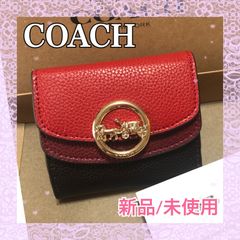 新品、未使用 COACH コーチ ストラップ付きシグネチャー 長財布 ロング