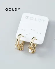 GOLDY/ゴールディ/トリプレッツ ホール チャーム ワンタッチ ピアス/アクセサリー/1241107のサムネイル