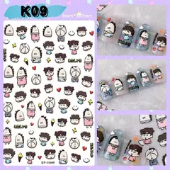 あたしんちネイルシール