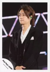 【中古】生写真(ジャニーズ) Hey! Say! JUMP/八乙女光/ライブフォト・膝上・衣装黒・左向き・両手下・手重ね/公式生写真