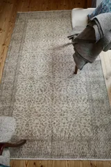専用超大判124x268レッドブラウン　均等フラワー　トルコヴィンテージラグ Amazon｜TOCO LIFE ヴィンテージ風ラグ TOCORU Series アフガン