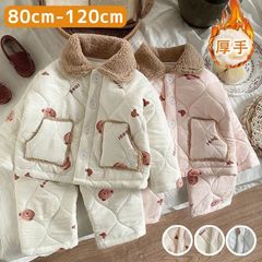 キッズ パジャマ 女の子 男の子 冬用 ルームウェア パジャマ 子供パジャマ セットアップ 厚手 暖かい 長袖 ルームウェア 部屋着 かわいい