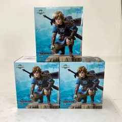 02w12941 ゼルダの伝説 ティアーズ オブ ザ キングダム FIGURIZMα リンク フィギュア 3体セット 未開封品 【中古品】