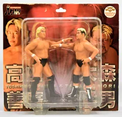 大森隆男　秋山準　プロレスフィギュアセット ノーフィアー精算マッチ】大森隆男・モハメド ヨネvs高山善廣