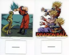 【中古】アクリルスタンド・アクリルパネル 全2種セット アクリルスタンド 「一番くじ ドラゴンボール HISTORY OF THE FILM」 G賞