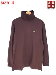 ラコステ LACOSTE ラコ刺繍タートルネックカットソー メンズ  4のサムネイル