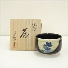 真作保証 多賀谷伊徳 自作 コレクター放出 珍品 上野焼 鷹羽窯 茶碗 福岡県 ミ*ヤ様 真作保証 多賀谷伊徳 自作 コレクター放出 珍品 上野焼 鷹羽窯