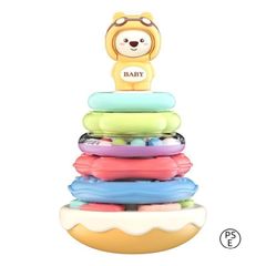 起き上がりこぼし 音楽 組み合わせ ガラガラ 知育玩具 0歳 1歳 くるくるゆらリン 赤ちゃん 出産祝い 誕生日プレゼント おきあがりこぼし 男の子 女の子 おもちゃ