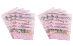 【人気商品】DN0507 日本製 セット 5枚入×2個(10枚) すみっコぐらし ボーダー ラッピング袋 スイーツパック KAI 貝印