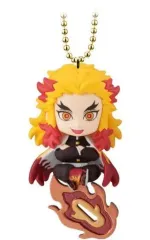 【中古】食玩 キーホルダー 2.煉獄杏寿郎 「Twinkle Dolly 鬼滅の刃3」