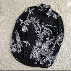 HAIDER ACKERMANN ボタニカル柄シャツ XS - メルカリ