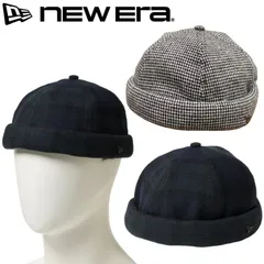 新品 NEWERA ニューエラ 正規品 フィッシャーマン キャップ CAP 帽子 ロールキャップ つばなし メンズ レディース ユニセックス タータンチェック ブラックウォッチ ハウンズトゥース 千鳥格子 14667678 14667679
