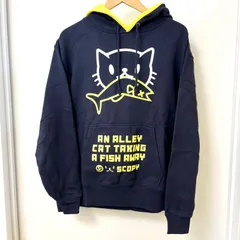 rm) SCOPY スコーピー ネイビー系 長袖 プルオーバー パーカー size M 