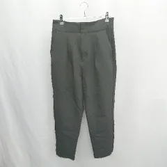 ◇ Θ◎ FREAK'S STORE フリークスストア タックパンツ サイズ縦S/横M+ ブラック レディース E  【1502060047609】