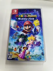開封済み未使用品 Nintendo Switch ソフト マリオ+ラビッツ ギャラクシーバトル