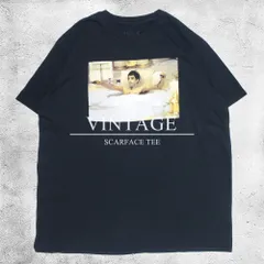 stussyスカーフェイスパロディフォトTシャツscarfaceトニーモンタナ-