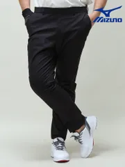 ゴルフパンツ 大きいサイズ メンズ ストレッチ 撥水 ロングパンツ 3L 4L 5L 6L スポーツ トレーニング ストレッチ MIZUNO ミズノ GOLF ブラック