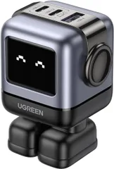 UGREEN 充電器 Uno 65W 急速充電器 USB-C*2とUSB-A*1 PD/PPS/QC4+/SCP規格対応 MacBook Air/iPad Pro/iPhone15/16-8/GalaxyS23-S10/Xperia/Pixel対応のサムネイル