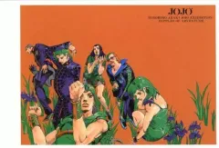 JOJO展ポスター ジョセフジョースター 新品 金沢キービジュアルポストカード付 JOJO展ポスター ジョセフジョースター 新品 金沢キービジュアル