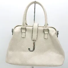 ◇ Θ JEANASIS ジーナシス ハンドバッグ クリ－ム系 レディース E  【1412090025341】