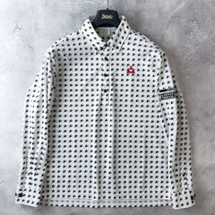 PEARLY GATES - パーリーゲイツ 長袖 モックネック シャツ メンズ 5 (L) カモフラ 極美品 PEARLY GATES パーリーゲイツ ストレッチ 長袖 モック