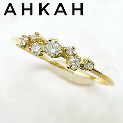 2024年最新】アーカー ダイヤモンド リング・指輪 K18ゴールド AHKAH ...
