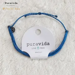 ブレスレット プラヴィダ Pura Vida SOLID BLUE つけっぱなし メンズ レディース ユニセックス アクセサリーのサムネイル