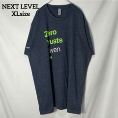 【NEXT LEVEL】企業物 Cisco シスコシステムズ　袖ロゴ　プリントロゴ　オーバーサイズ　半袖Tシャツ　ネイビー　XL US古着 USA輸入