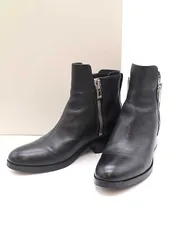 3.1 Phillip Lim スリーワンフィリップリム Alexa サイドジップレザーブーツ ブラック 36のサムネイル