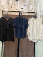 ☆極美品　未使用　ワールド　UNTITLED　アンタイトル　トップス　ブラウス　3点まとめセット