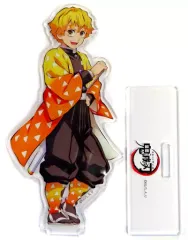 【中古】アクリルスタンド・アクリルパネル 我妻善逸 新規キャラクターイラストアクリルスタンド 「鬼滅の刃 刀鍛冶の里編×ufotable Cafe×マチ★アソビCAFE」